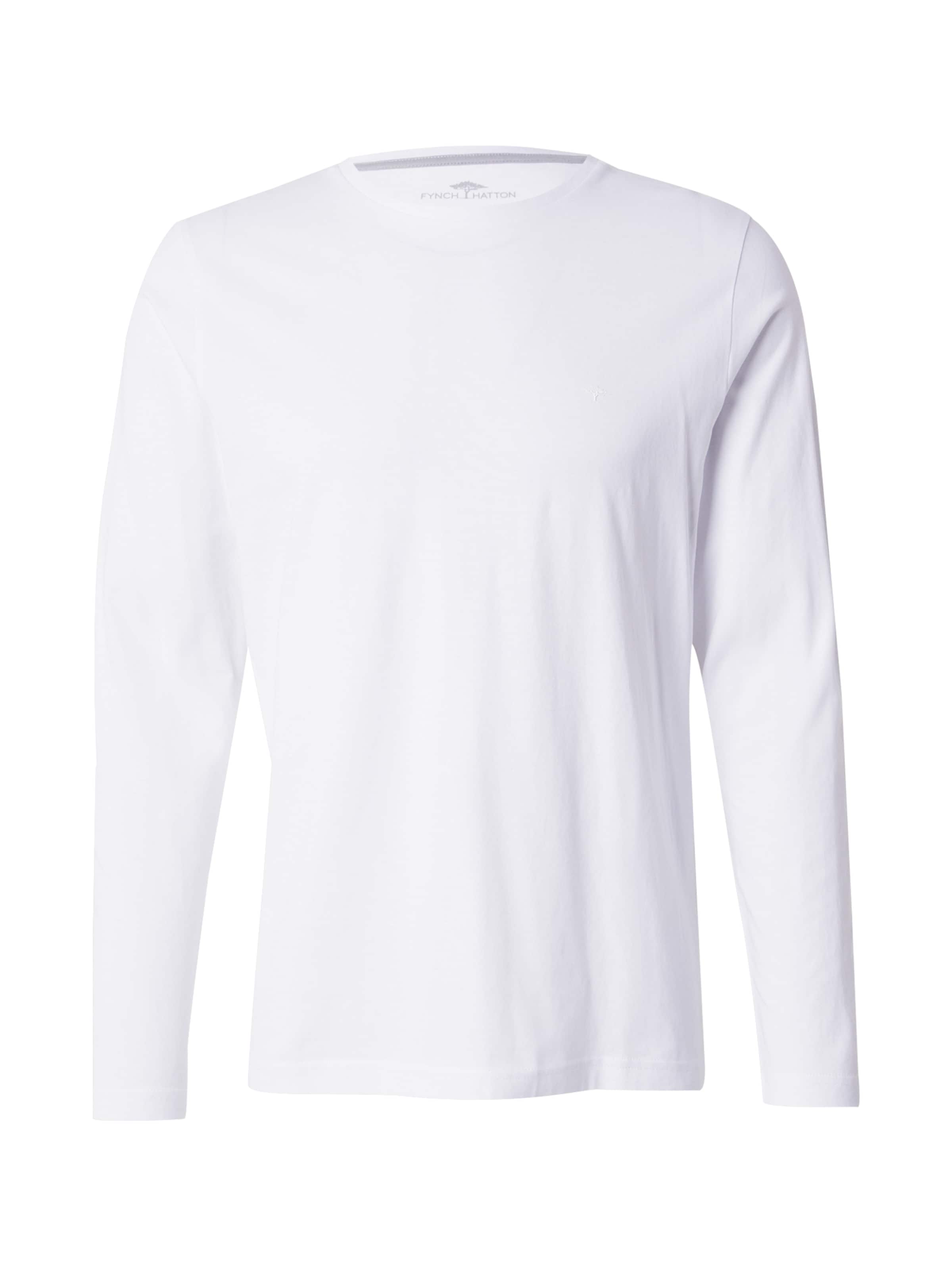 FYNCH-HATTON Shirt in White: front