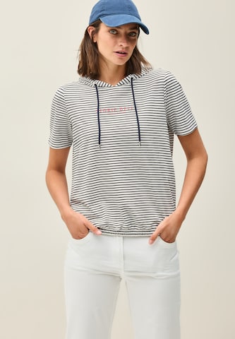 CECIL Sweatshirt in White: front
