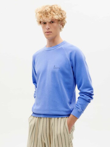 Thinking MU Sweatshirt in Blau: predná strana