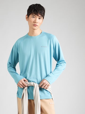 mėlyna COLUMBIA Marškinėliai 'Solar Stream': priekis