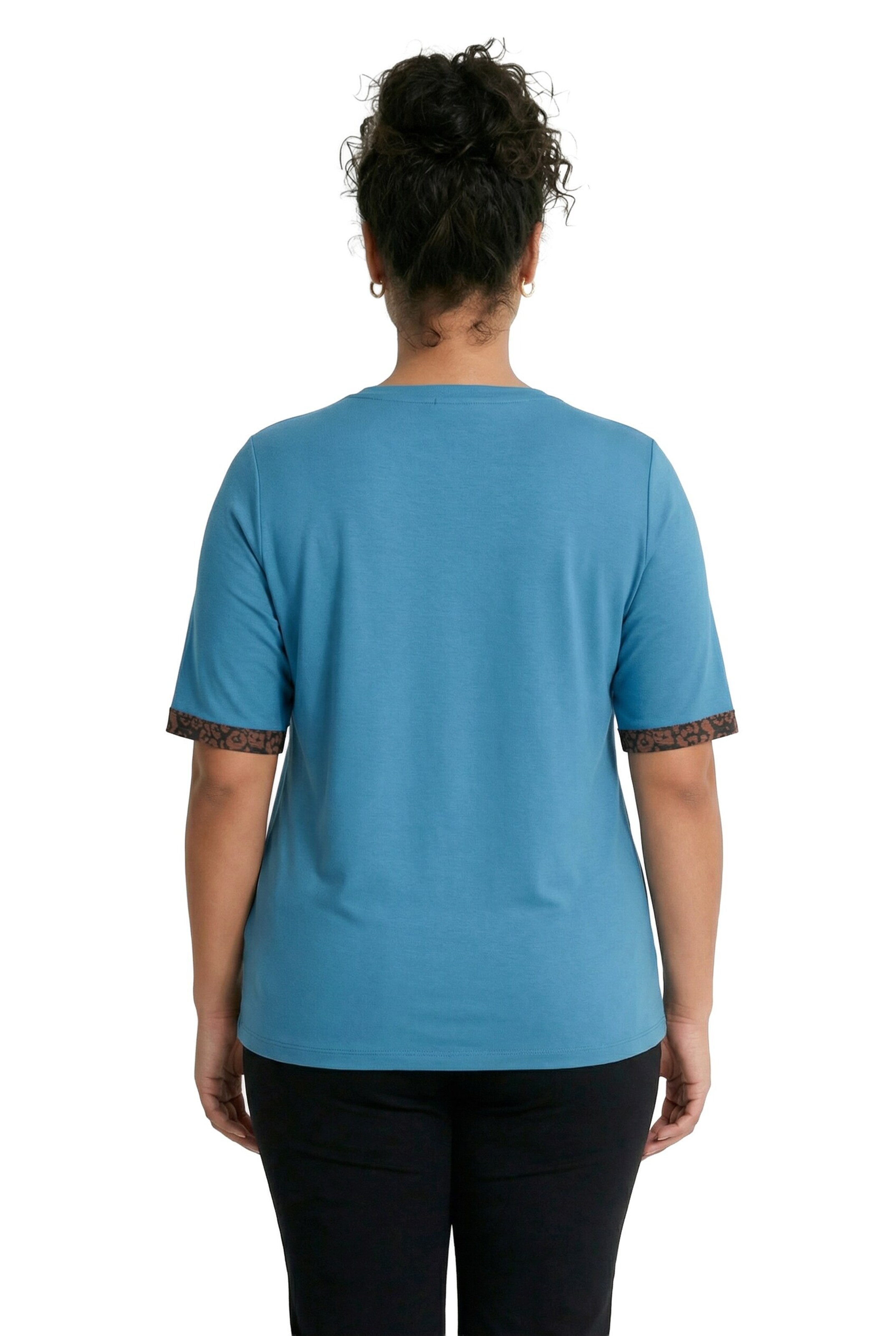 Ulla Popken Shirt in Blau