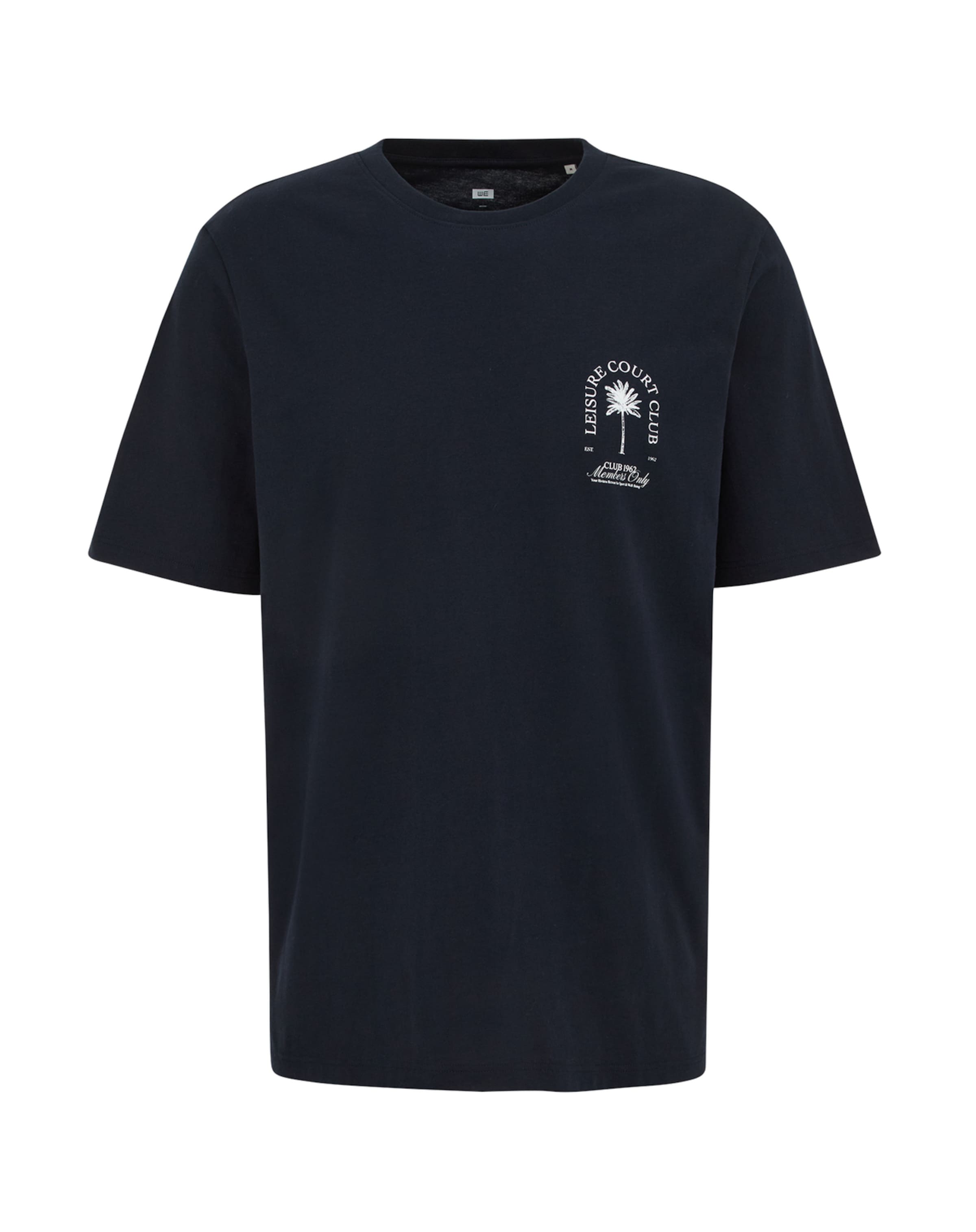 WE Fashion T-shirt i blå: framsida