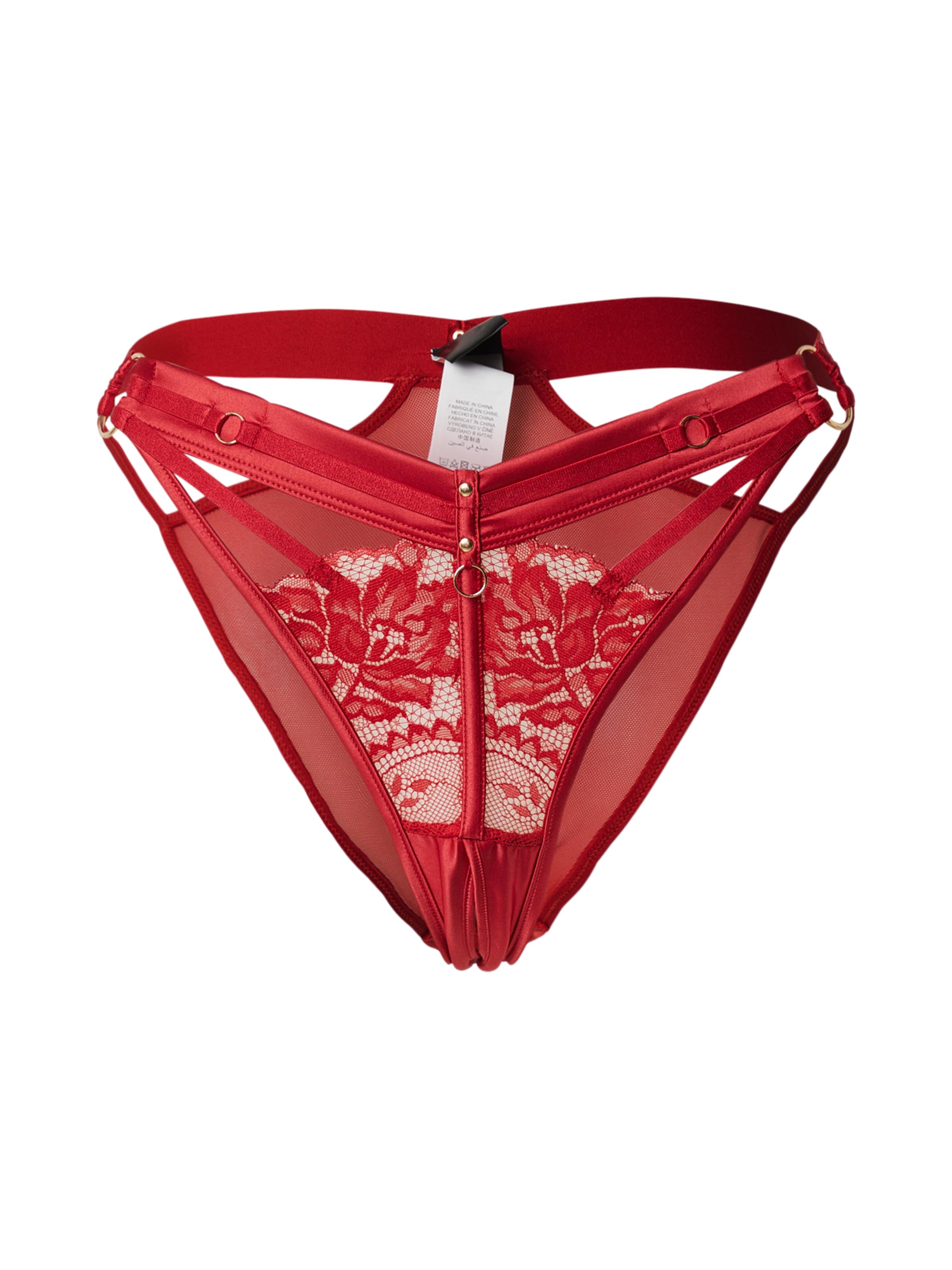 Hunkemöller Σλιπ 'Emmeline' σε κόκκινο: μπροστά