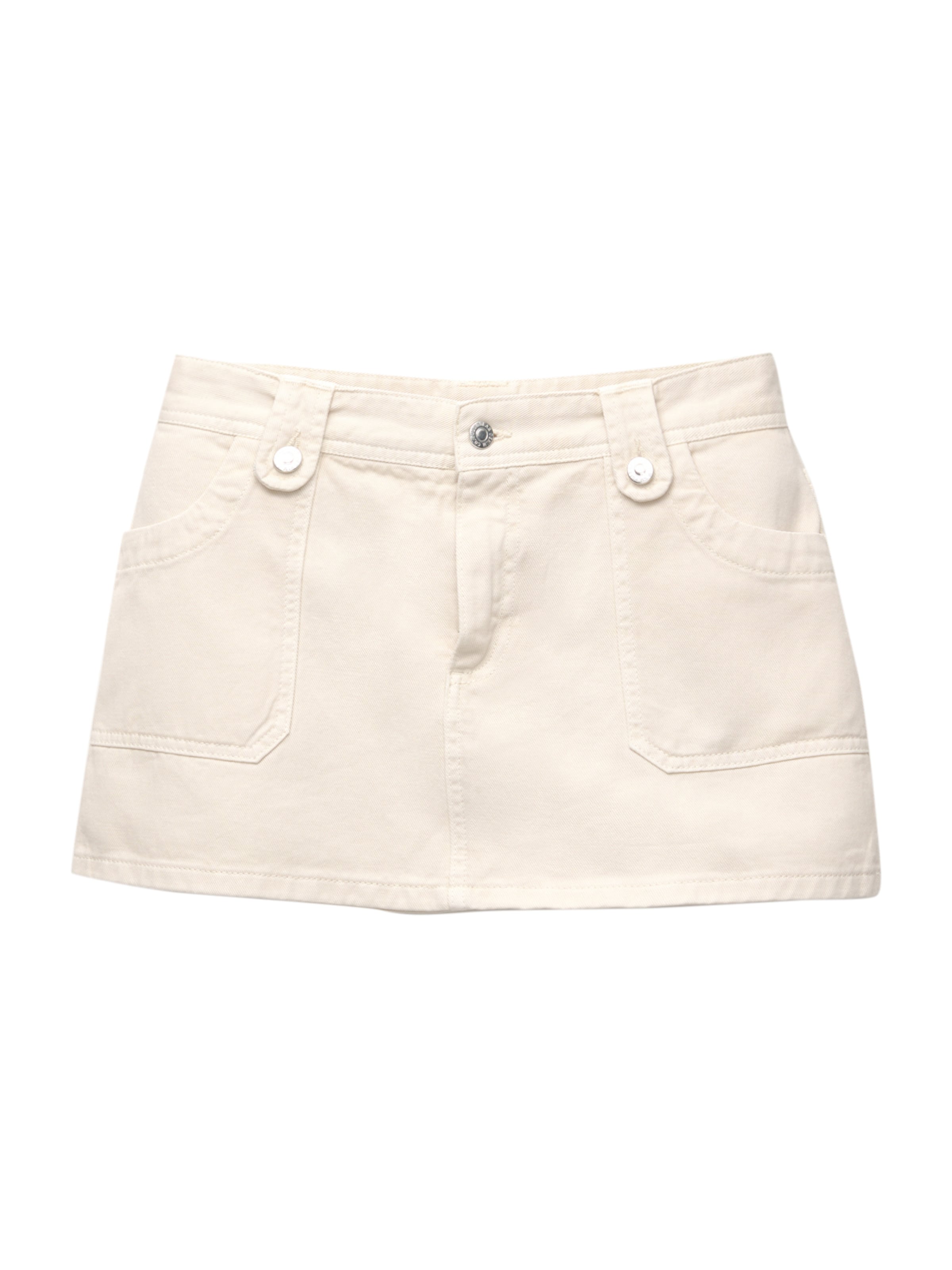 Pull&BearSuknja - bež boja: prednji dio