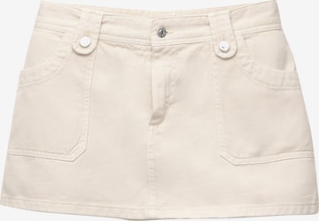 Pull&BearSuknja - bež boja: prednji dio