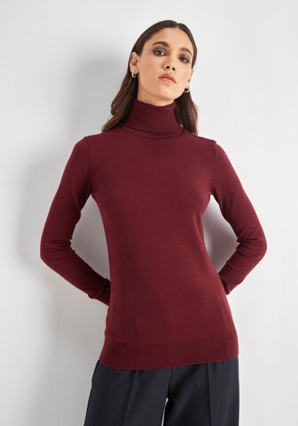 HECHTER PARIS Sweater in Red: front