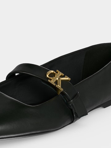 Ballerina con cinturino di Calvin Klein in nero