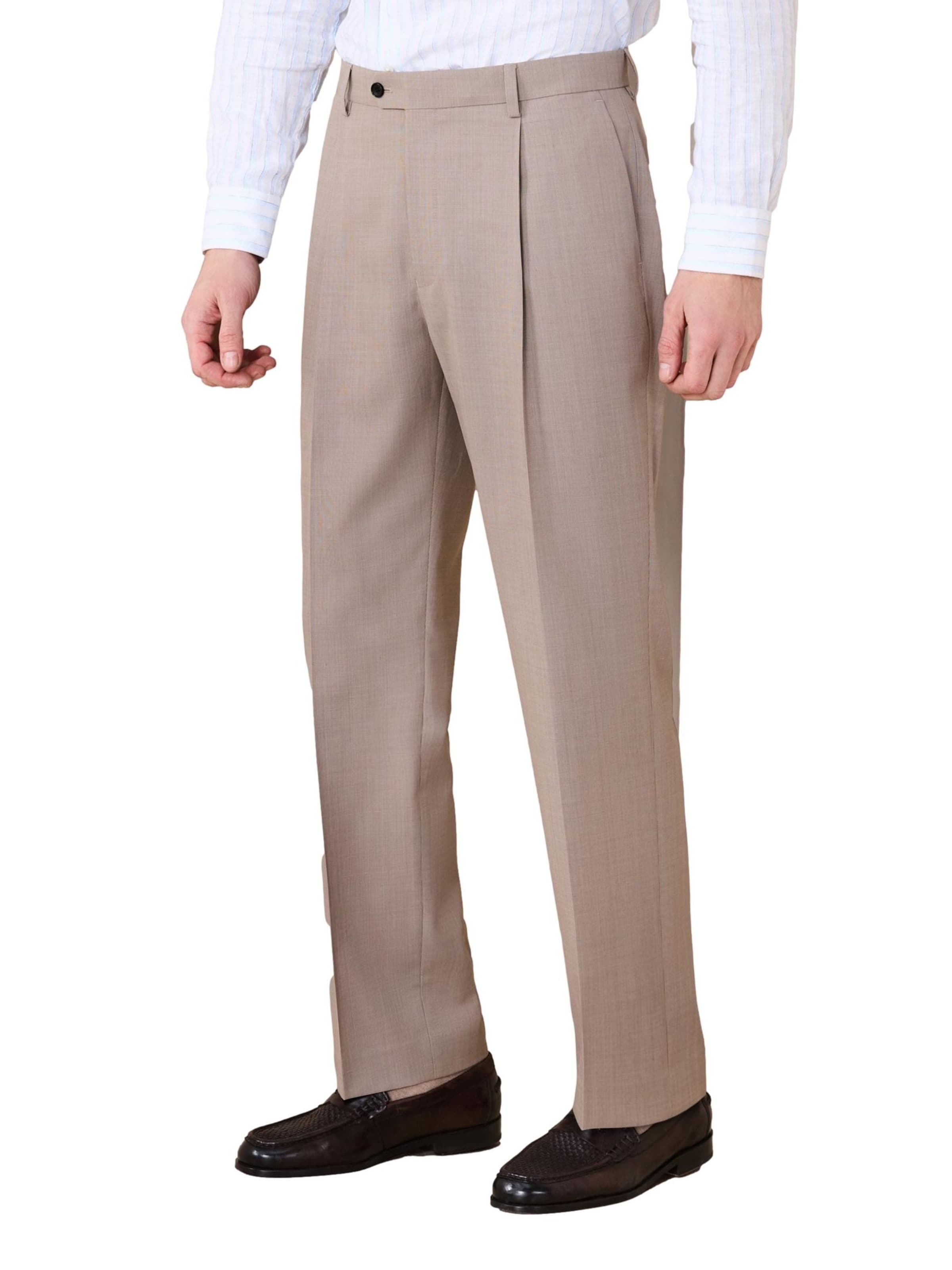 Slimfit Pantaloni con piega frontale 'N. Premium' di Next in grigio: frontale