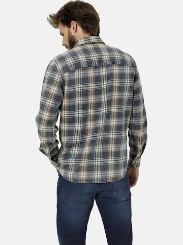BABISTA Regular fit Button Up Shirt in Blue