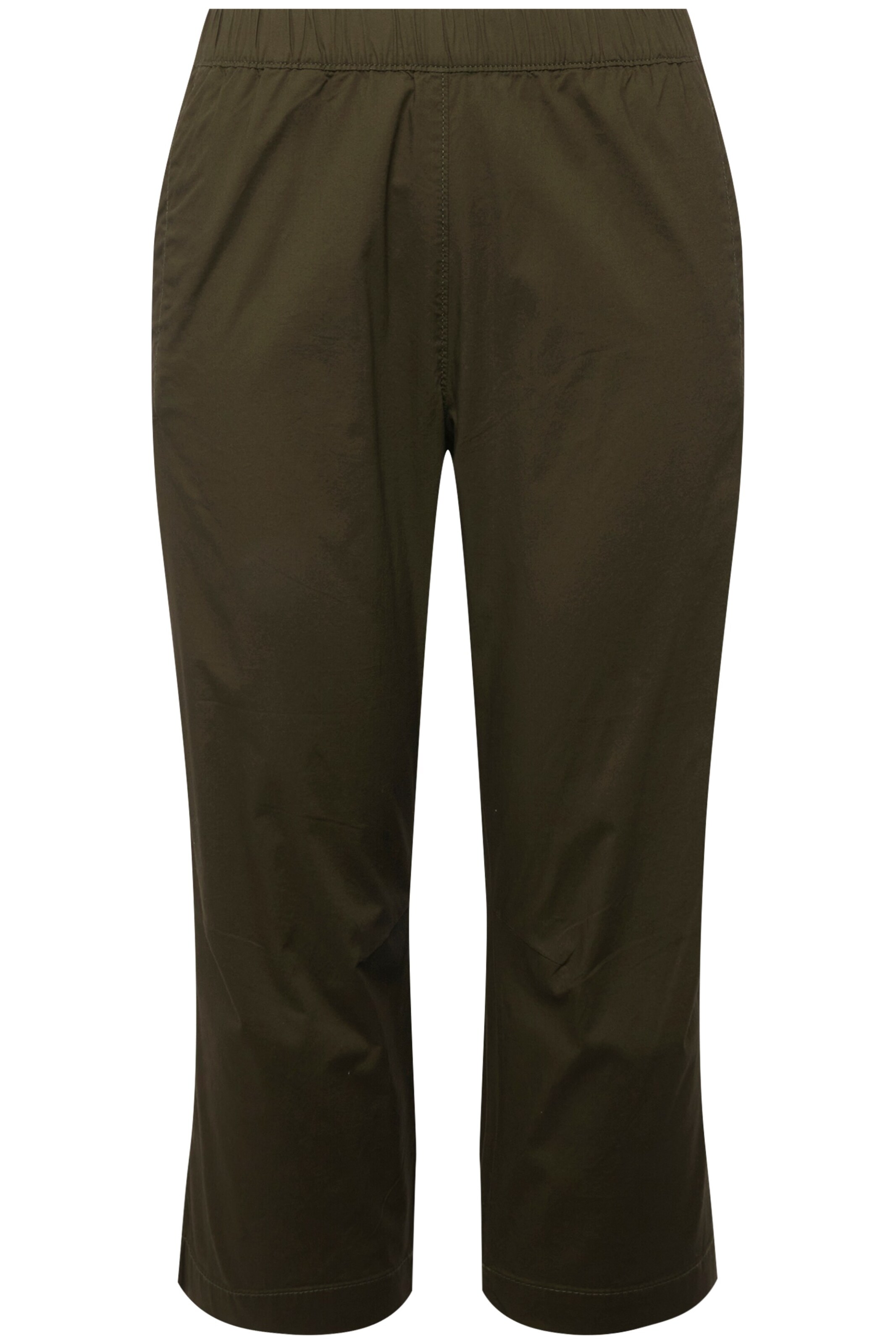 Ulla Popken Broek in Groen: voorkant