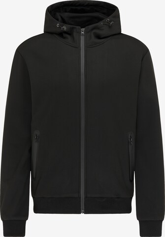 Mo SPORTS Sweatjacke in Schwarz: predná strana