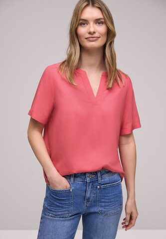 STREET ONE Blouse in Pink: front