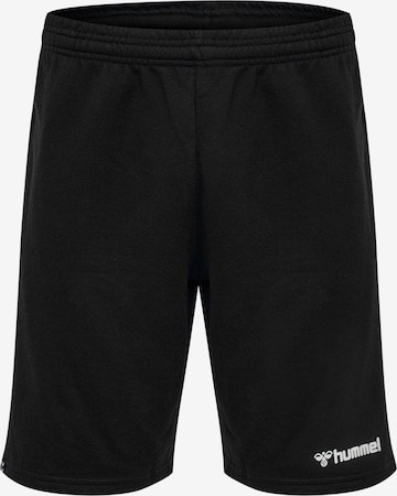 Hummel Regular Trousers in Black: front