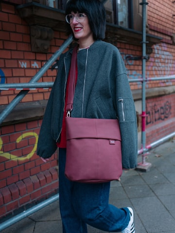 ZWEI Handbag 'Mademoiselle' in Red: front