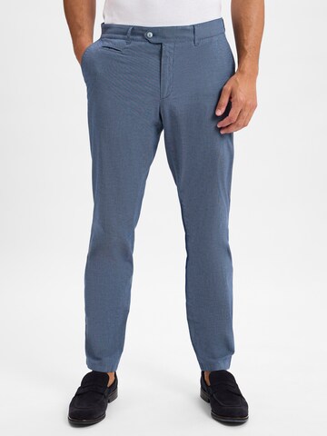 BRAX Slim fit Chino trousers 'Everest' in Blue: front