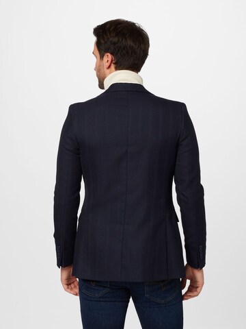 Coupe regular Veste de costume BURTON MENSWEAR LONDON en bleu