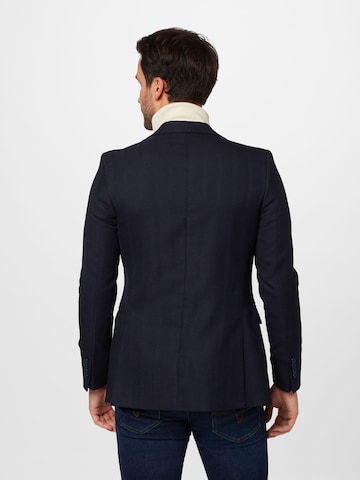 Coupe regular Veste de costume BURTON MENSWEAR LONDON en bleu