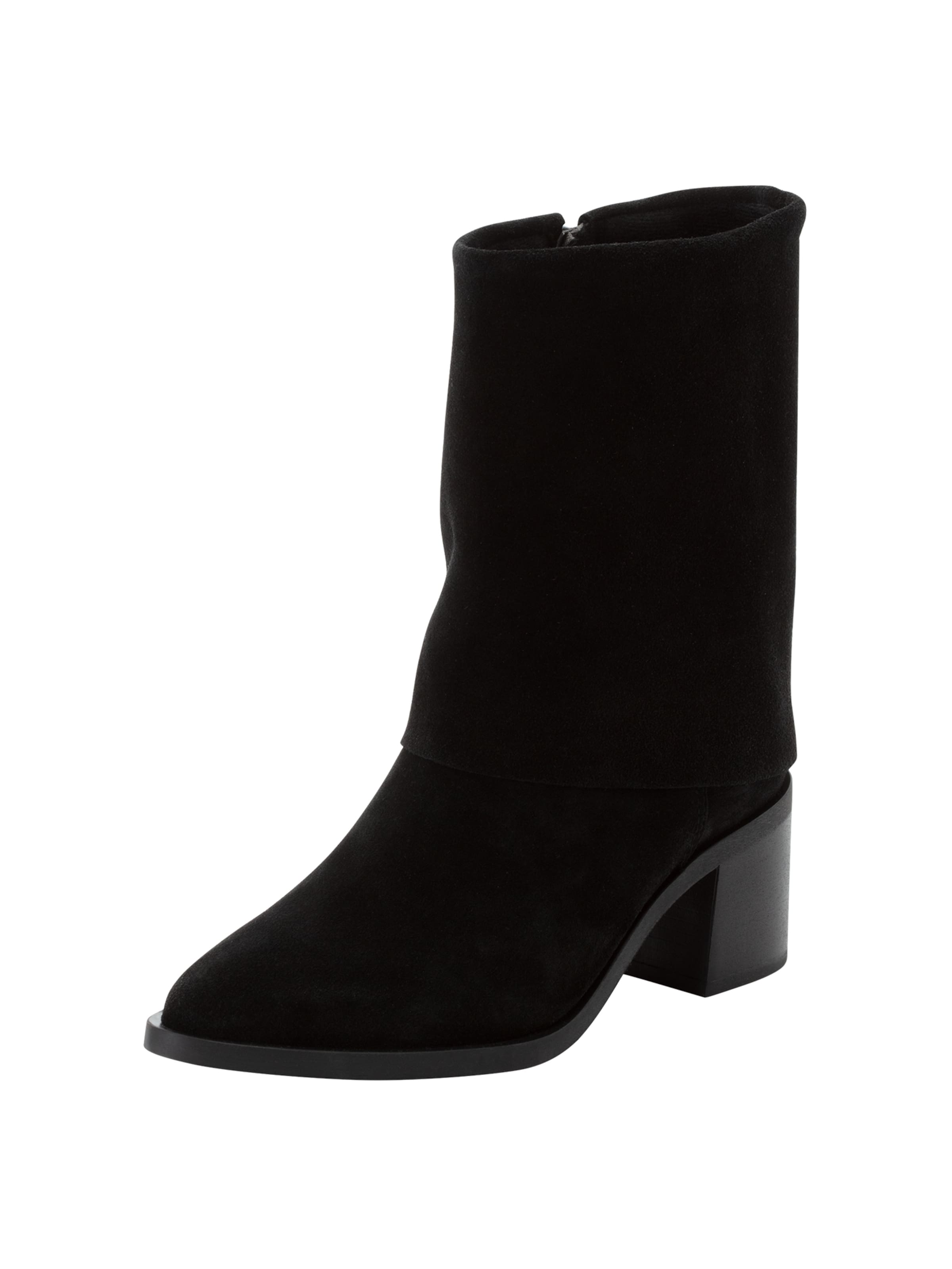 Bottines Tamaris en noir : devant