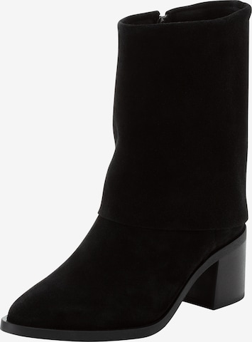 Bottines Tamaris en noir : devant