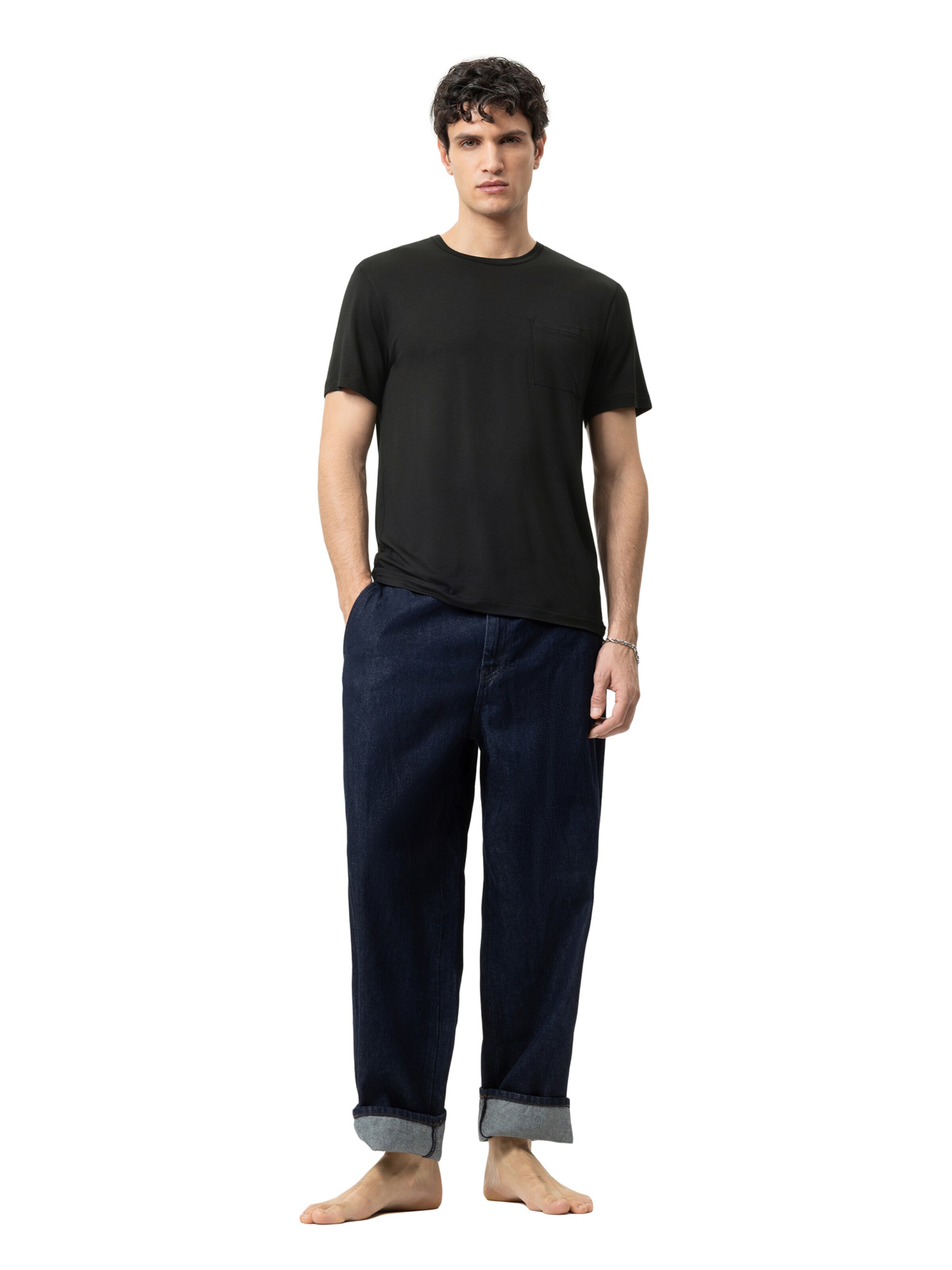 Mey Shirt 'Jefferson' in Zwart