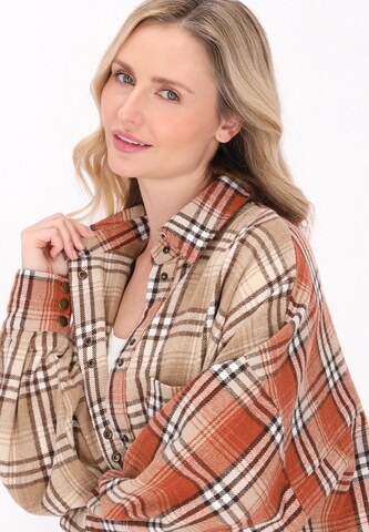 Veste mi-saison usha BLUE LABEL en marron