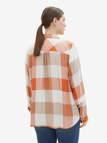 Tom Tailor Women + Blus i orange