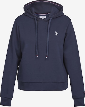 U.S. POLO ASSN. Collegepaita 'Gold' värissä sininen: etupuoli