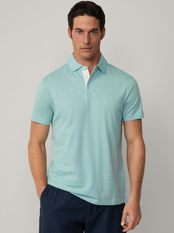 Hackett London Poloshirt in Grün: Vorderseite