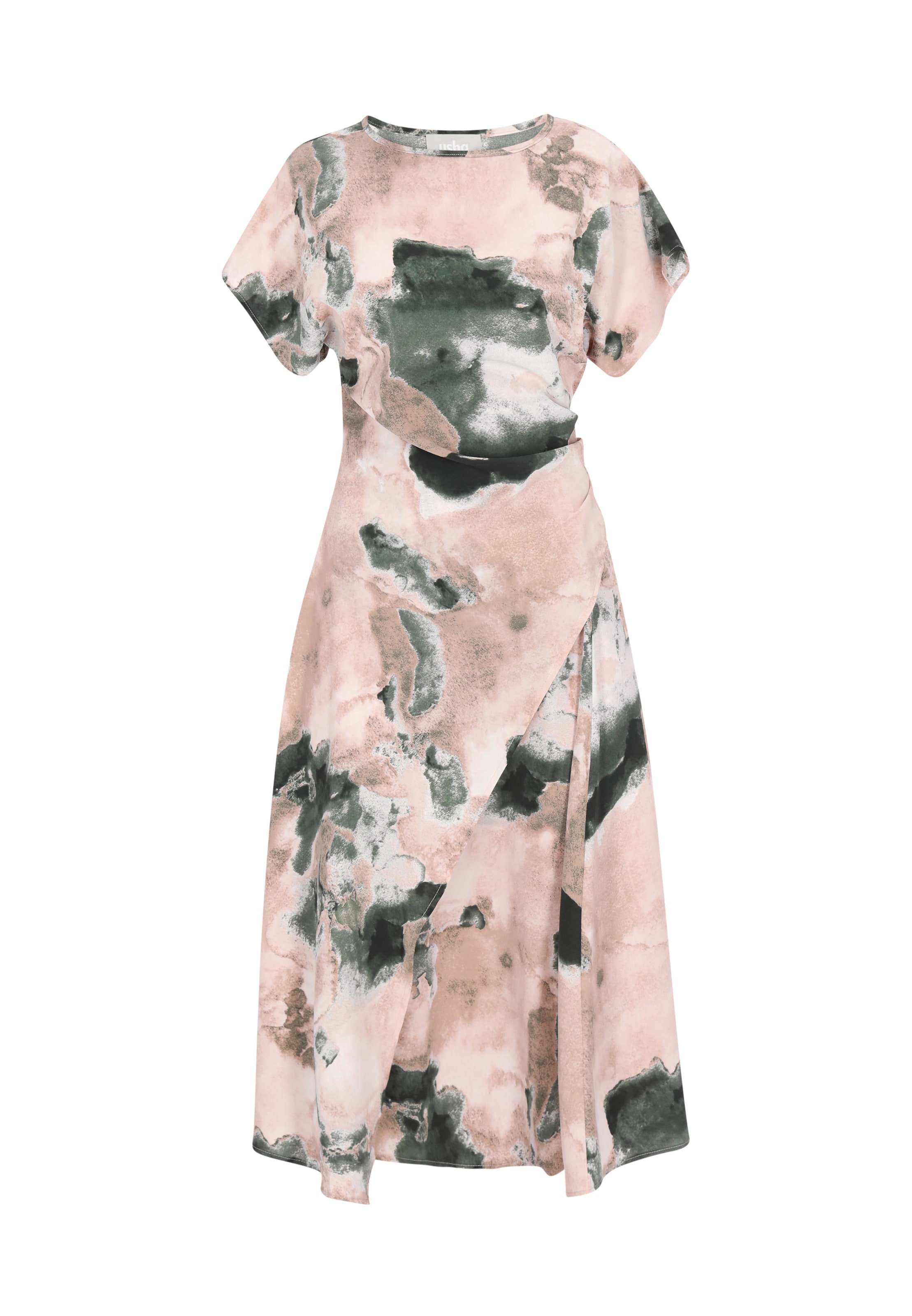 Usha - Vestido en rosa: frente