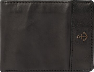 TOMMY HILFIGER Plånbok 'CENTRAL' i svart: framsida