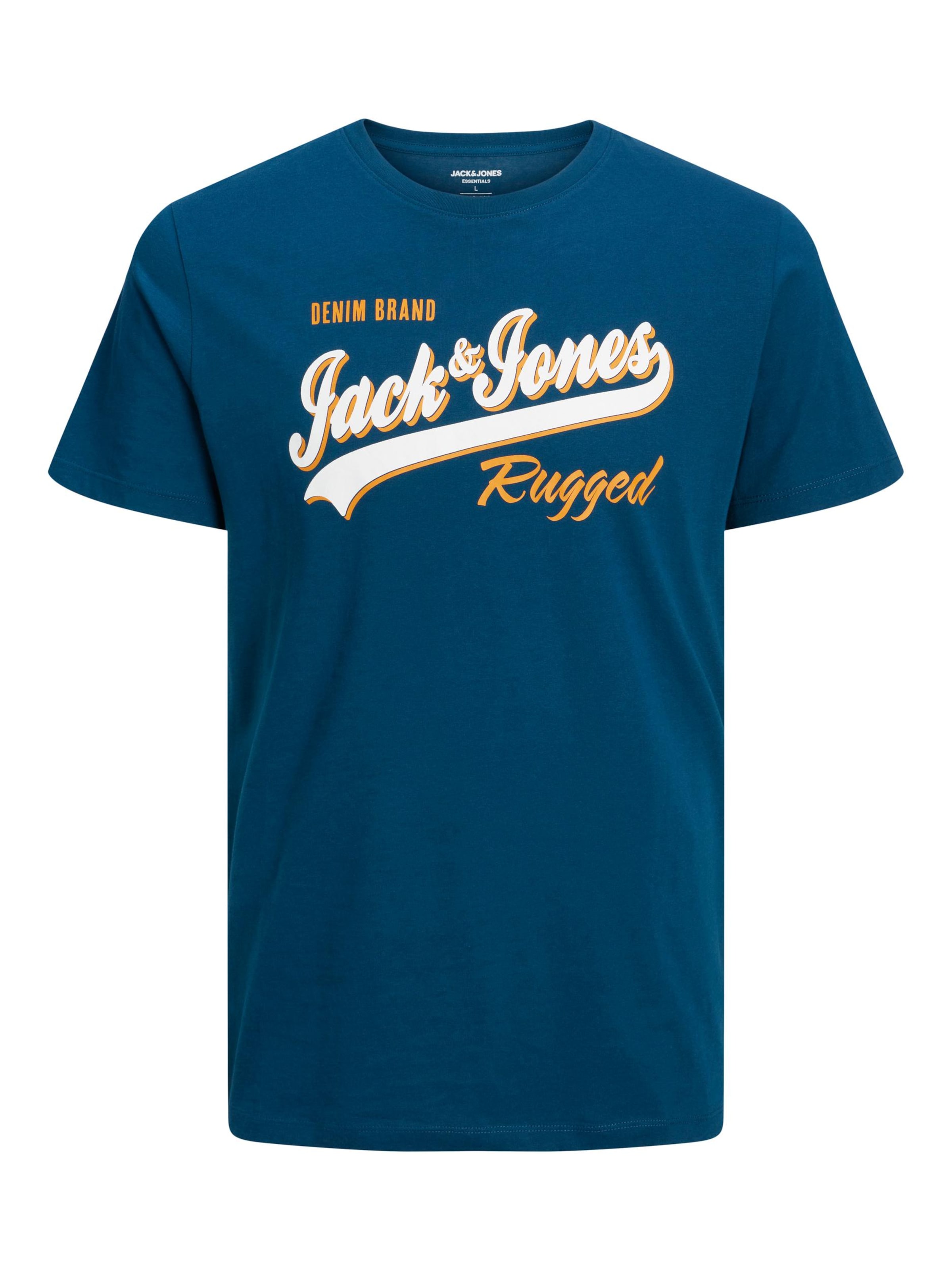 JACK & JONES T-Shirt in Blau: Vorderseite
