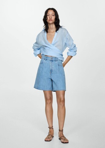 MANGO Loose fit Jeans 'Marina' in Blue