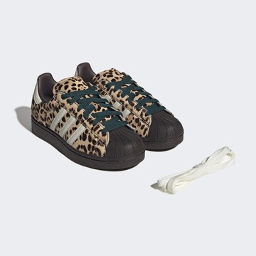 ADIDAS ORIGINALS Nízke tenisky 'Superstar II' - Hnedá