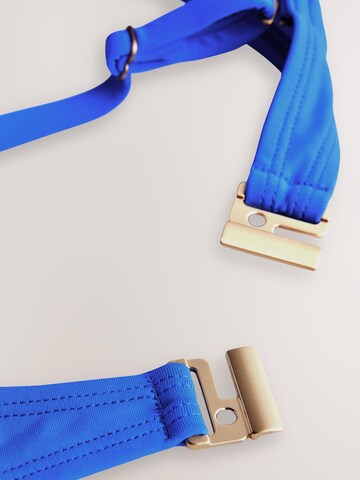 Next - Bandeau Top de bikini en azul