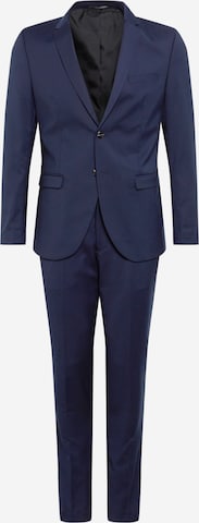 JACK & JONES Slim fit Suit 'Franco' in Blue: front