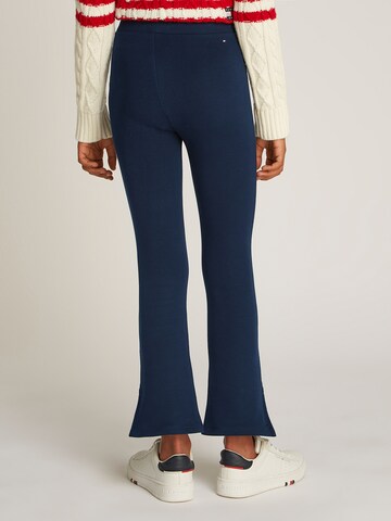 TOMMY HILFIGER Обычный Леггинсы 'VARSITY FLARE LEGGING' в Синий