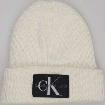 Calvin Klein Jeans Hat & Cap in One size in White: front
