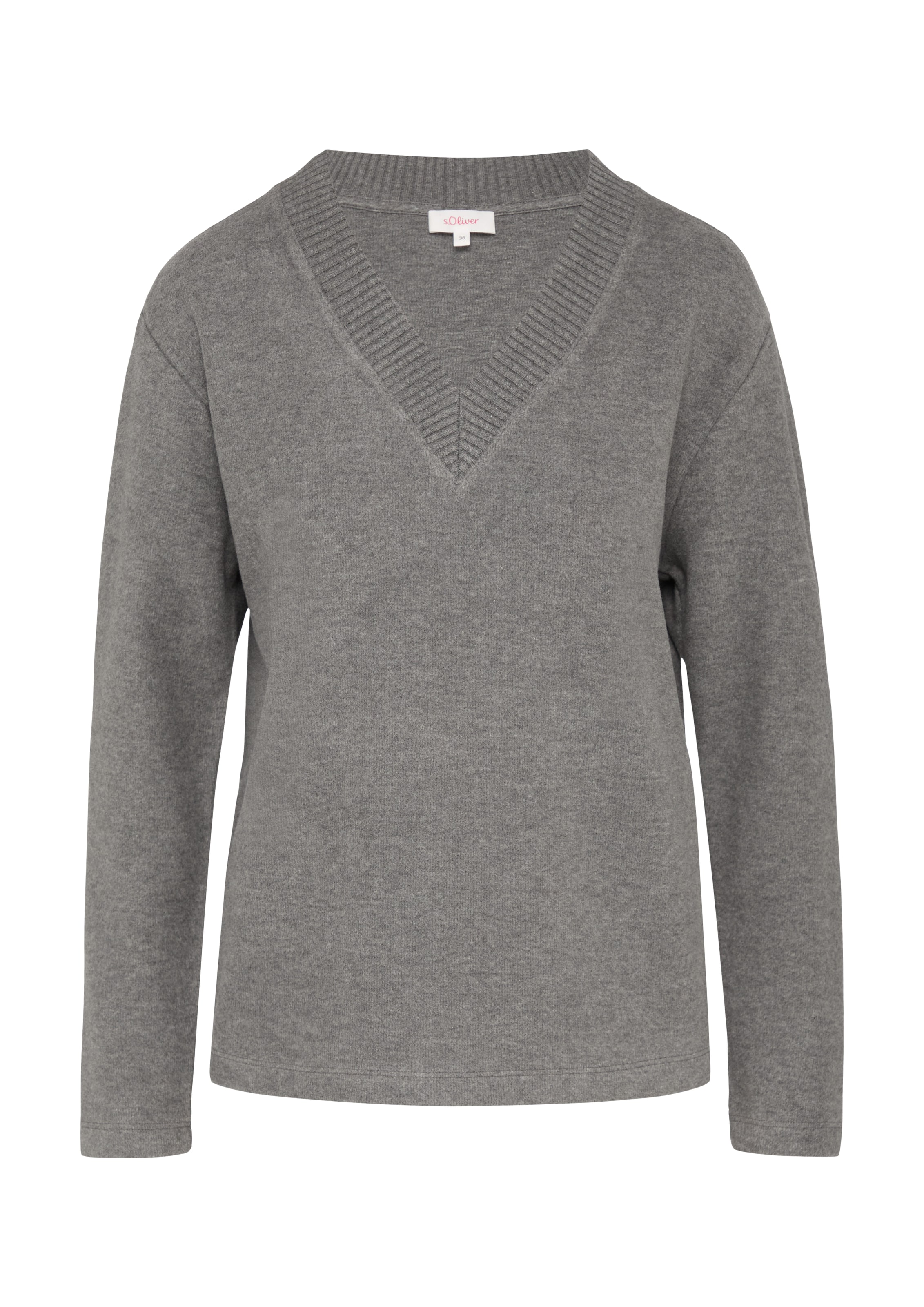Pull-over s.Oliver en gris : devant