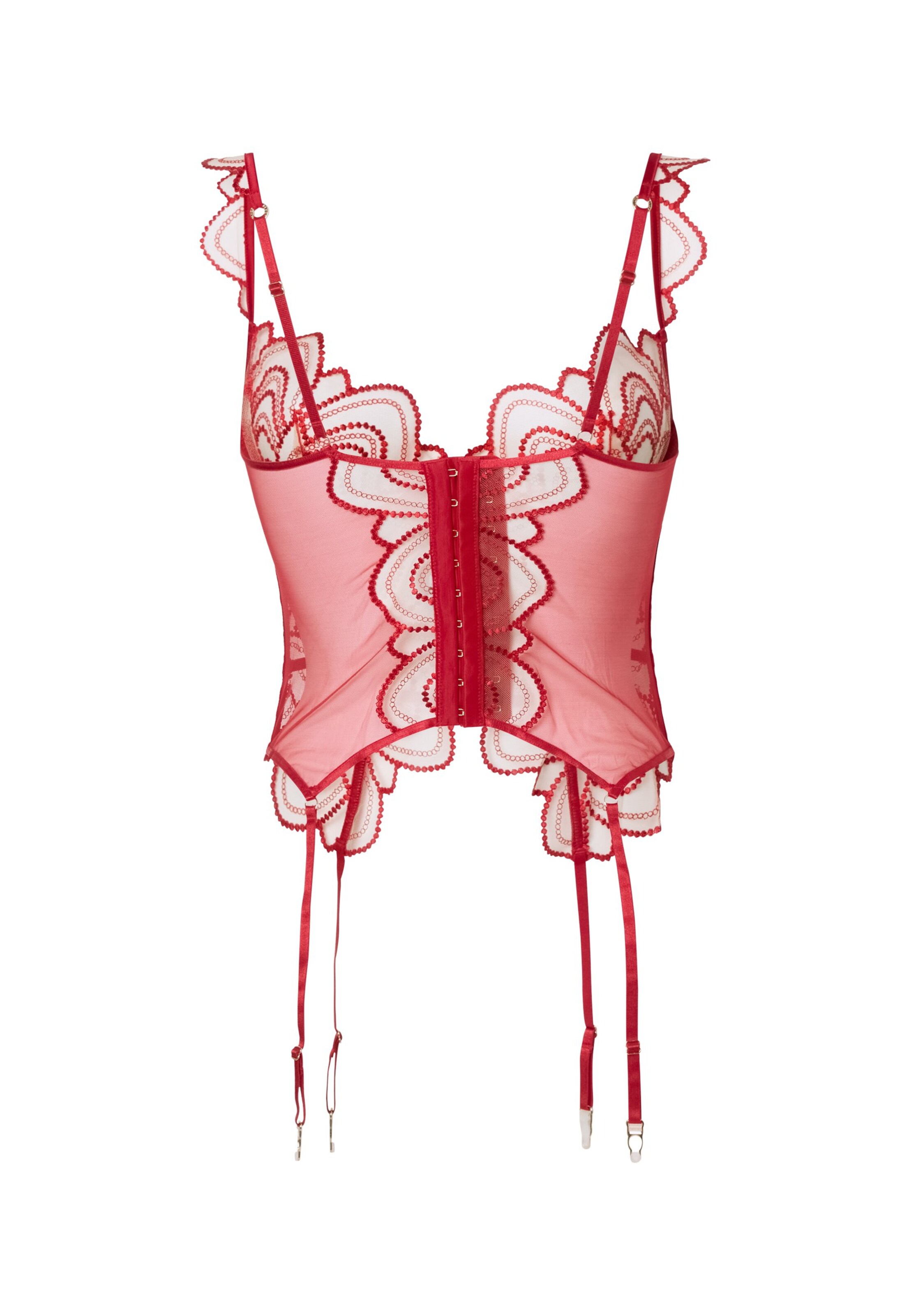 Bluebella - Corpete 'Soraya' em vermelho