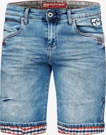 Rusty Neal Regular Jeans 'Noxon' in Blauw: voorkant