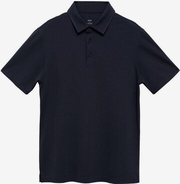 MANGO MAN Performance Shirt 'Como' in Blue: front