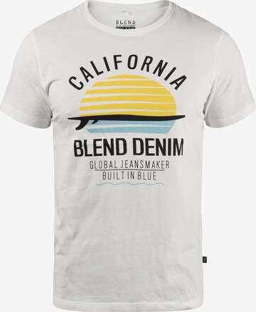 BLEND T-Shirt Califo in Weiß: predná strana