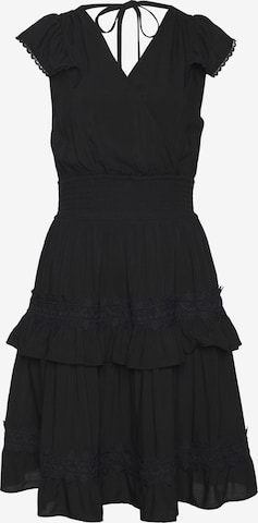 Rochie de la VIVANCE pe negru: față