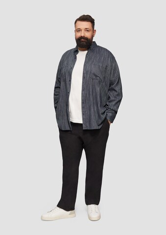 s.Oliver Regular fit Overhemd in Blauw