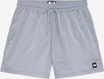 Shorts de bain 'Stacks' Weekend Offender en gris : devant