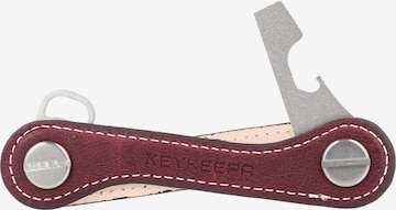 Keykeepa Key Ring in Red: front