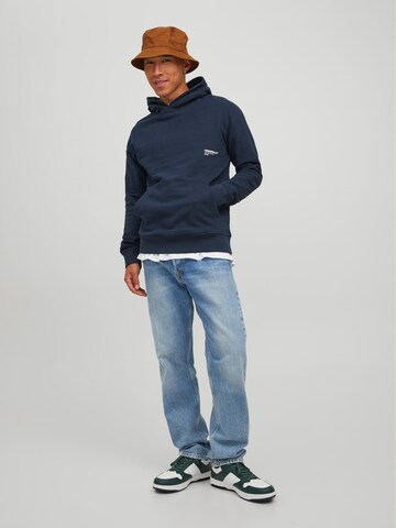 JACK & JONES Sweatshirt 'Clean' in Blau