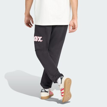 ADIDAS PERFORMANCE Tapered Sporthose 'Ajax Amsterdam US' in Schwarz