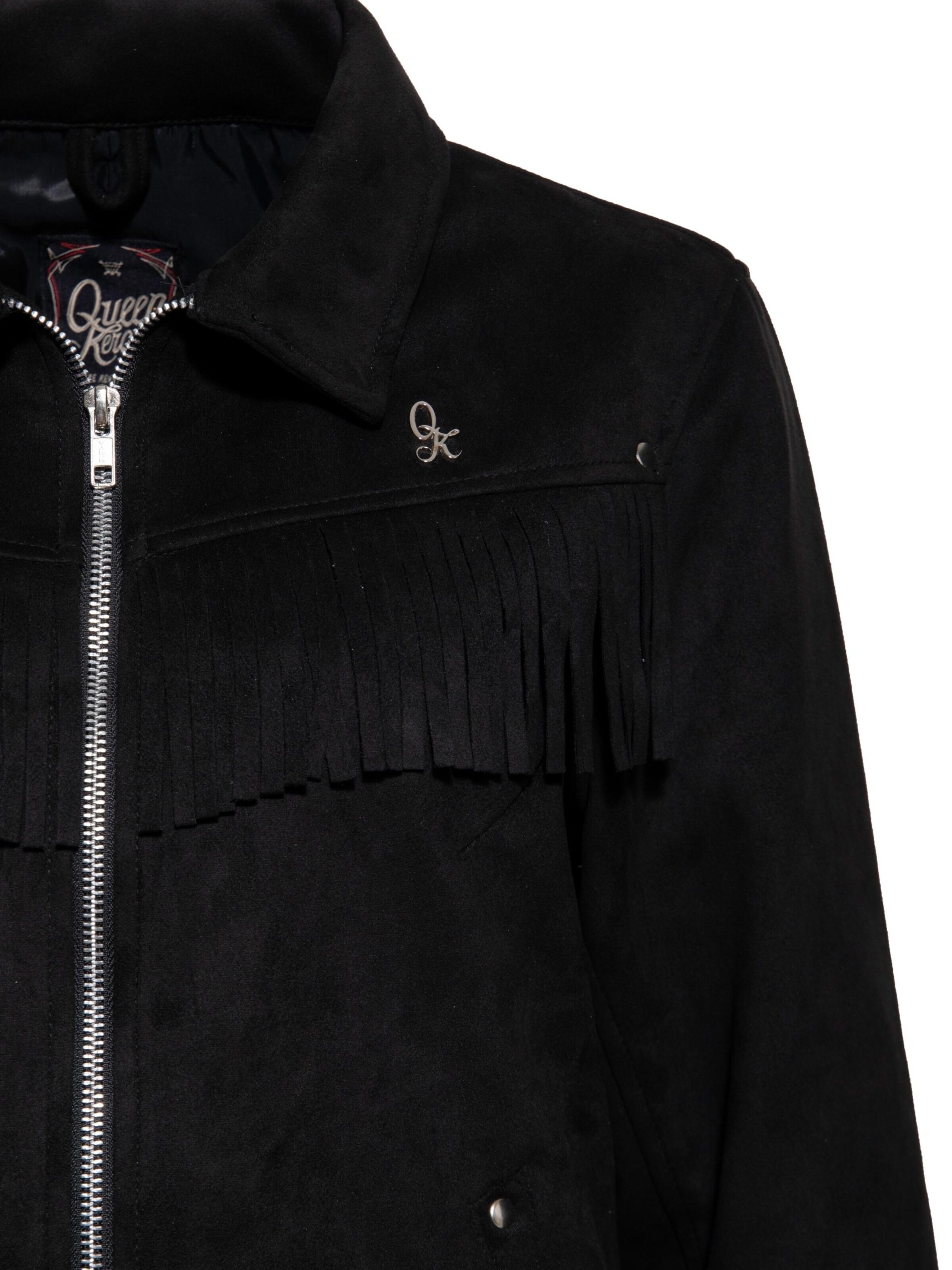 Queen Kerosin Sweatjacke‌ in Lila