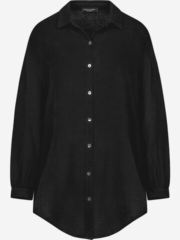 SASSYCLASSY Bluse 'lange Variante'‌ in Schwarz: Vorderseite